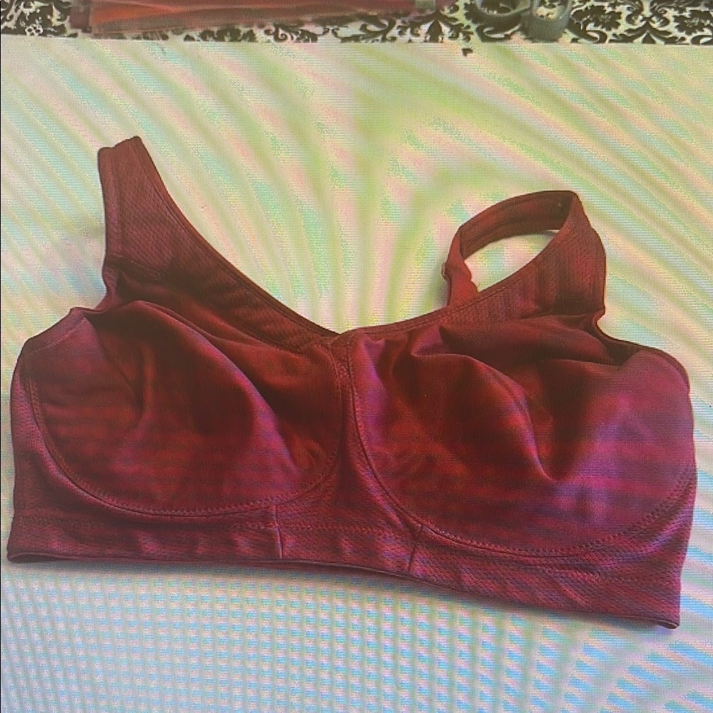 Elegant Burgundy Women's Bra